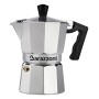 Barazzoni La Caffettiera Alluminio 3 Tazze. Prodotto certificato dall'Accademia Italiana Maestri del Caffè.