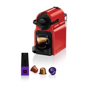 Nespresso Inissia Macchina per caffé espresso, a capsule, 1260 W, 0.7 L, Rosso (Ruby Red)