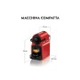 Nespresso Inissia Macchina per caffé espresso, a capsule, 1260 W, 0.7 L, Rosso (Ruby Red)