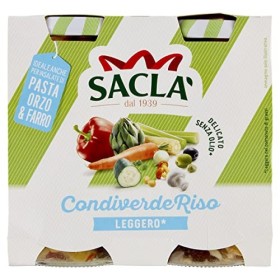 Saclà Condimento per Insalata di Riso Light Duo - 6 Pezzi