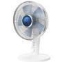 Rowenta VU2730 Turbo Silence Extreme+, Ventilatore da Tavolo, Flusso d’aria 45 m3/min, Silenziosità 38 dBA, 4 Velocità regol