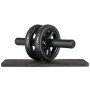 Ultrasport Trainer AB Wheel, Roller e Ruota per Addominali, Ottimo come Attrezzo per il Fitness, Supporto una Dieta Dimagrante, 