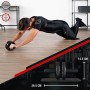 Ultrasport Trainer AB Wheel, Roller e Ruota per Addominali, Ottimo come Attrezzo per il Fitness, Supporto una Dieta Dimagrante, 