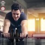 Ultrasport Trainer AB Wheel, Roller e Ruota per Addominali, Ottimo come Attrezzo per il Fitness, Supporto una Dieta Dimagrante, 