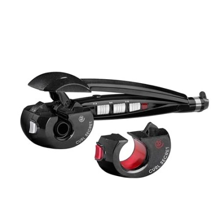 Babyliss C1300E Curl Secret Ionic 2 Arricciacapelli Automatico, 2 Testine Intercambiabili, Nero