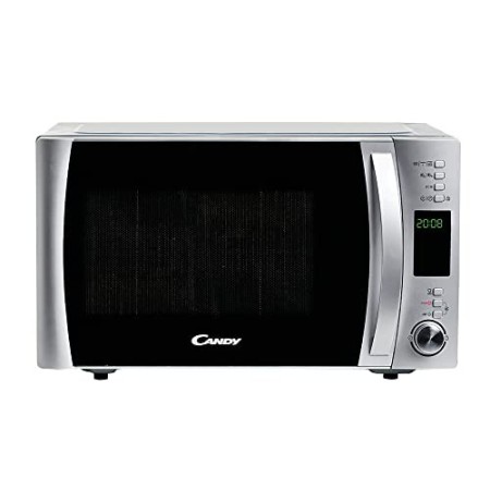 Candy CMXG25DCS Microonde con grill e app Cook-in, 25 litri, 51x31x43cm, colore Acciaio