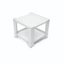 Xavax - Supporto con spazio per accessori per lavatrice/asciugatrice, 60 x 60 x 50, portata 150 kg