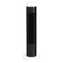 AmazonBasics, ventilatore a torre, portatile, a 3 velocità, rotante, con timer, 45 W
