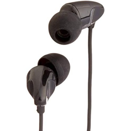 AmazonBasics - Cuffie intrauricolari (Nero)