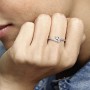 Pandora Piercing ad anello Donna argento - 191023CZ-52
