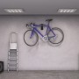 Relaxdays Porta Biciclette a Muro per Appendere La Bici Fino a 50Kg, Accessori Montaggio