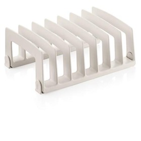 Tescoma 899484 FlexiSPACE Porta Coperchi, Bianco