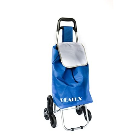 dealux Carrello Shoppy 2.0 Tris Blu Ruote