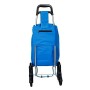 dealux Carrello Shoppy 2.0 Tris Blu Ruote