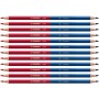 STABILO Bicolor Matita Bicolore, Rosso/Blu - Confezione da 12