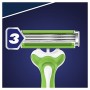 Gillette Sensor3 Sensitive Rasoi Uomo Usa e Getta, Maxi Formato da 30 Rasoi di cui 12 Gratis