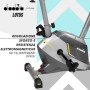 Cyclette Diadora Lotus con Hand Pulse, 15 Programmi di Allenamento, Supporto Tablet