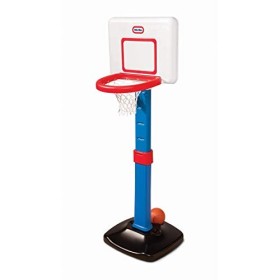 Little Tikes TotSports Set da Basketball, Altezza Regolabile, Dai 18 Mesi ai 5 Anni