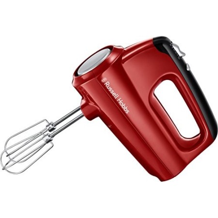 Russell Hobbs Desire Sbattitore, 350 W, Plastica, 5 Velocita', Rosso
