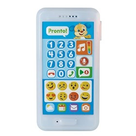 Fisher-Price- Smartphone Lascia Un Messaggio, Giocattolo Elettronico Ridi Impara 18-36 Mesi, FPR15