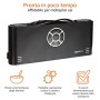 AmazonBasics, Macchina sigillatrice per sottovuoto, Larghezza di sigillatura 30 cm,10 sacchetti per sottovuoto inclusi, Nero
