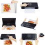 AmazonBasics, Macchina sigillatrice per sottovuoto, Larghezza di sigillatura 30 cm,10 sacchetti per sottovuoto inclusi, Nero