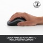 Logitech MK270 Kit Tastiera e Mouse Wireless per Windows, Wireless 2.4 GHz, Mouse ‎Wireless Compatto, 8 Tasti Multimediali e S