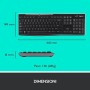 Logitech MK270 Kit Tastiera e Mouse Wireless per Windows, Wireless 2.4 GHz, Mouse ‎Wireless Compatto, 8 Tasti Multimediali e S