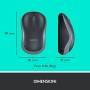 Logitech MK270 Kit Tastiera e Mouse Wireless per Windows, Wireless 2.4 GHz, Mouse ‎Wireless Compatto, 8 Tasti Multimediali e S