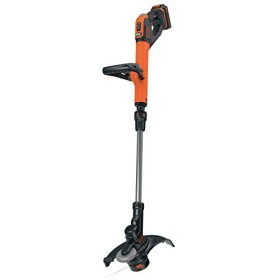 BLACK+DECKER STC1820EPC-QW Tagliabordi PowerCommand a Batteria Litio 18V-2.0Ah, Taglio 28cm