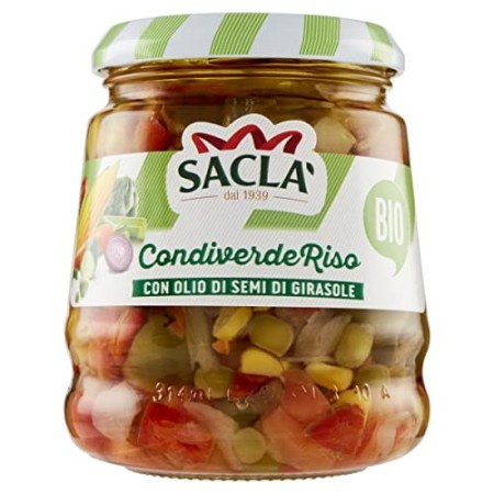 Saclà Condiverde Riso Biologico - 6 Pezzi