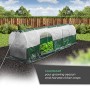 Bio Green Serra da Giardino per Orto a Tunnel Telo Trasparente Verde 300x71xh79 cm