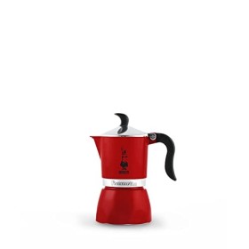 Bialetti Fiammetta, Caffettiera 1 Tazza, Alluminio, Chily Pepper