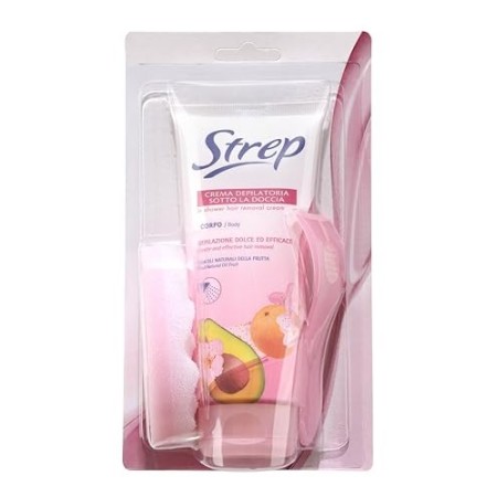 Strep Crema Depilatoria Doppio Uso, 200ml