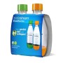 Sodastream Bottiglie in Pet da 0,5 l 1748200490, Duopack, Verde/Arancio
