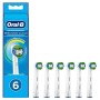 Braun Oral-B 4210201316404 - Testine di ricambio Precision Clean con setole Cleanmaxmiser per una pulizia ottimale, 6 pezzi
