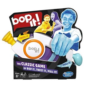 Hasbro Gaming- Bop It Gioco elettronico per Bambini dagli 8 Anni in su, Colore Nylon/A, WDDE6393