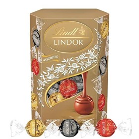 Lindt Cornet Lindor Assortito, Circa 16 Praline, 200g