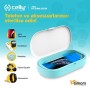 Celly Sterilizzatore UV Universale (certificazioni), Scatola disinfettante con Raggi UV-C e Funzione aromaterapia per Smartphone