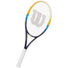 Wilson Prime, WR012710U3 Racchetta da Tennis Unisex Adulto, Blu/Arancione, L3