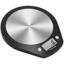 ACCUWEIGHT Bilancia Digitale da Cucina Bilance Alimenti Elettronica con Piattaforma in Acciaio Inossidabile per Pesa Cibo, Alta 