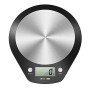 ACCUWEIGHT Bilancia Digitale da Cucina Bilance Alimenti Elettronica con Piattaforma in Acciaio Inossidabile per Pesa Cibo, Alta 