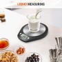 ACCUWEIGHT Bilancia Digitale da Cucina Bilance Alimenti Elettronica con Piattaforma in Acciaio Inossidabile per Pesa Cibo, Alta 