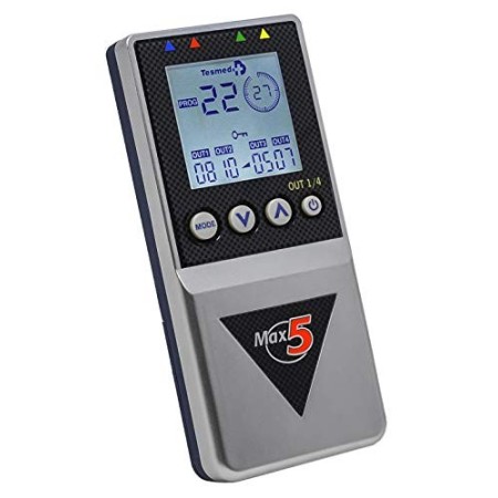 elettrostimolatore muscolare Tesmed Max5 - 4 canali -batteria ricaricabile- tonificazione, rassodamento, drenaggio, modellamento