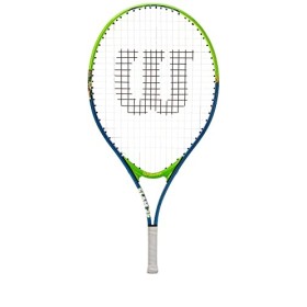 Wilson Slam 25, WRT20400U Racchetta da Tennis Giovani di Altezza Compresa fra 130 e 140 cm Unisex Bambini, Blu/Verde