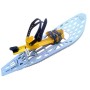 Morpho - Racchette da Neve da Uomo Trimalp Light con Cinturini Caviglia Stile Snowboard, Senza Imbottitura