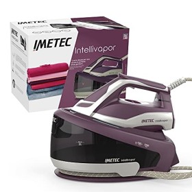 Imetec Intellivapor, Ferro da Stiro Generatore di Vapore, Tecnologia Intelli System, Impostazione Automatica di Vapore e Tempera