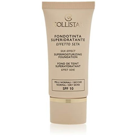 Collistar Fondotinta Superidratante Effetto Seta (SPF 10) (Tonalità 04 Amber) - 30 ml.
