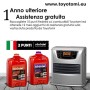 Zibro Lc 32 Stufa a Combustibile Elettronica, portatile, 3200 W, Argento, da 21m2 - 52m2, senza installazione, termostato regola