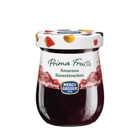 Menz&Gasser Confettura Extra di Amarene Prima Frutta - Confettura con Frutta di Alta Qualità, 1 Vaso x 340 g